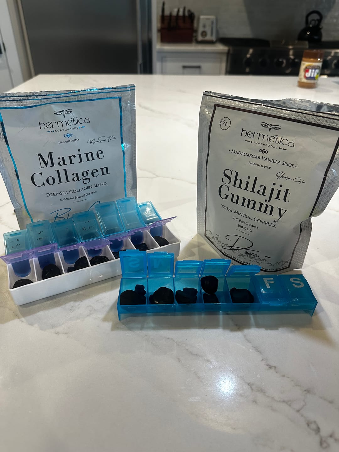 Customer photo review of Deva Shilajit Gummies
