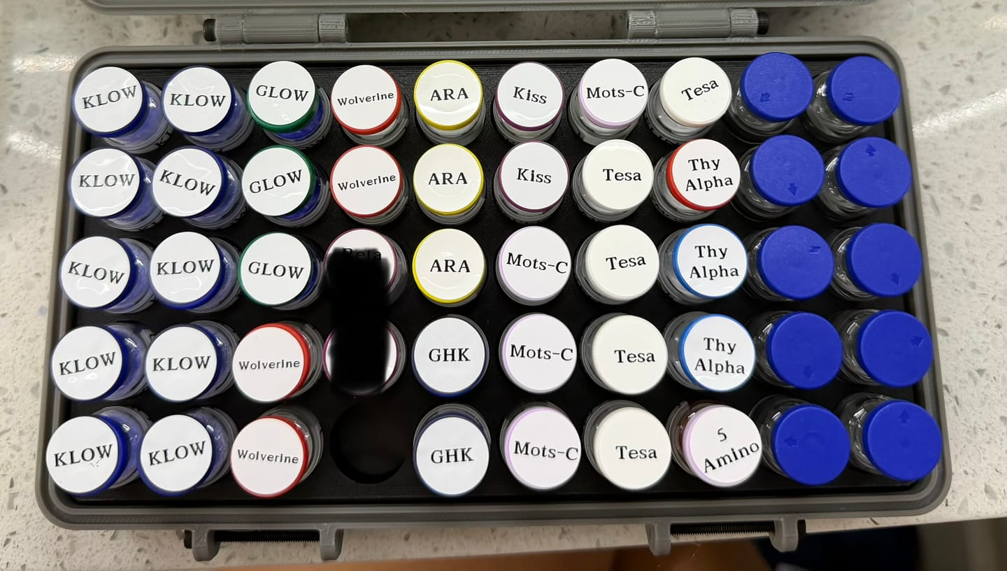 Customer photo review of Thermal Transfer Label Printer Labels for M2, M3