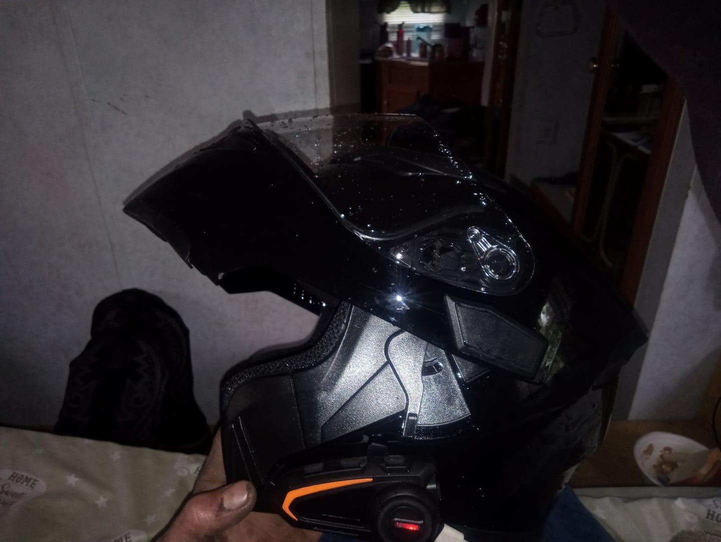 Customer photo review of R5 Modular Helmet - Bluetooth Headset