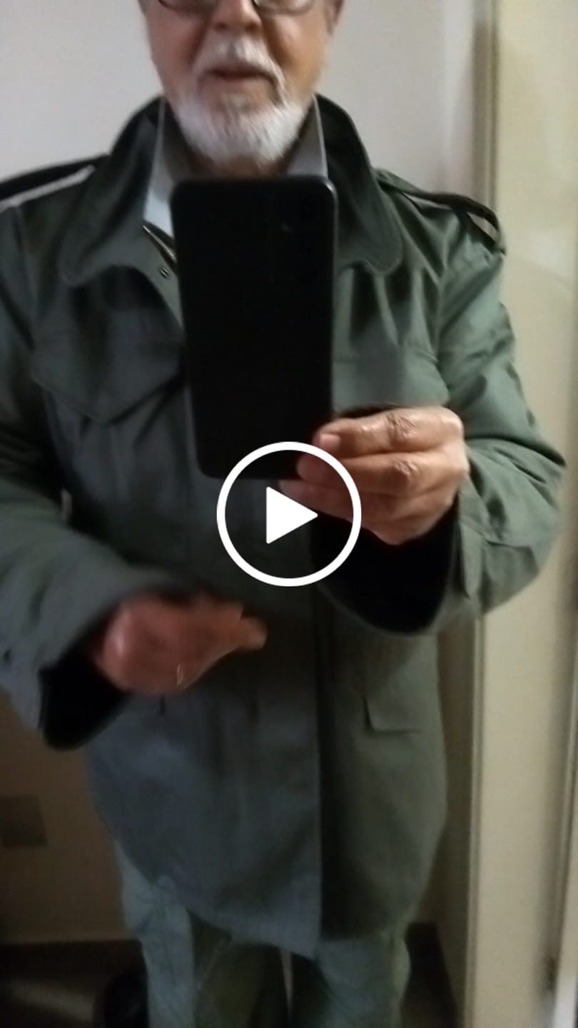 Customer video review of MIL-TEC Parka M65 US army style Jacket Detachable Thermo Liner Hidden Hood OD