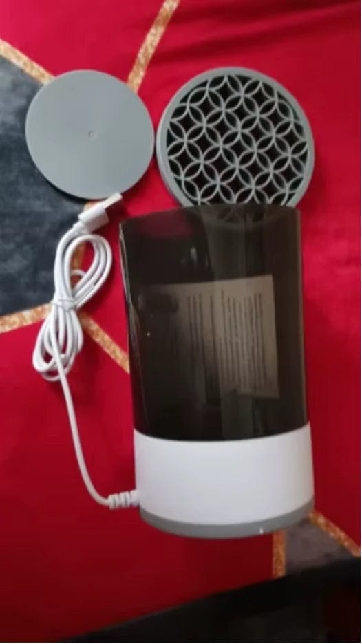 Customer photo review of ShadeEase BrushPure™ Automatic Makeup Brush Cleaner