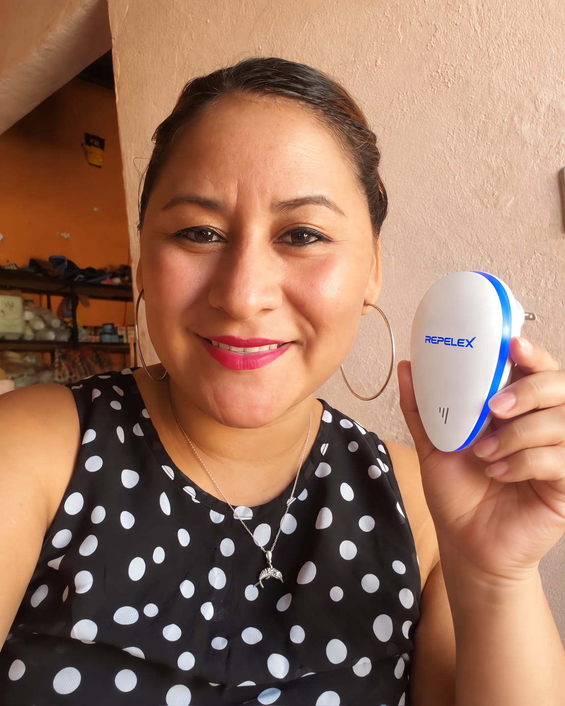 Customer photo review of Repelex™–Repelente Ultrasónico de Plagas