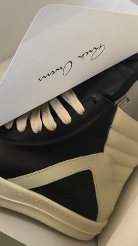 Customer photo review of Rick Owens Geobasket 1:1