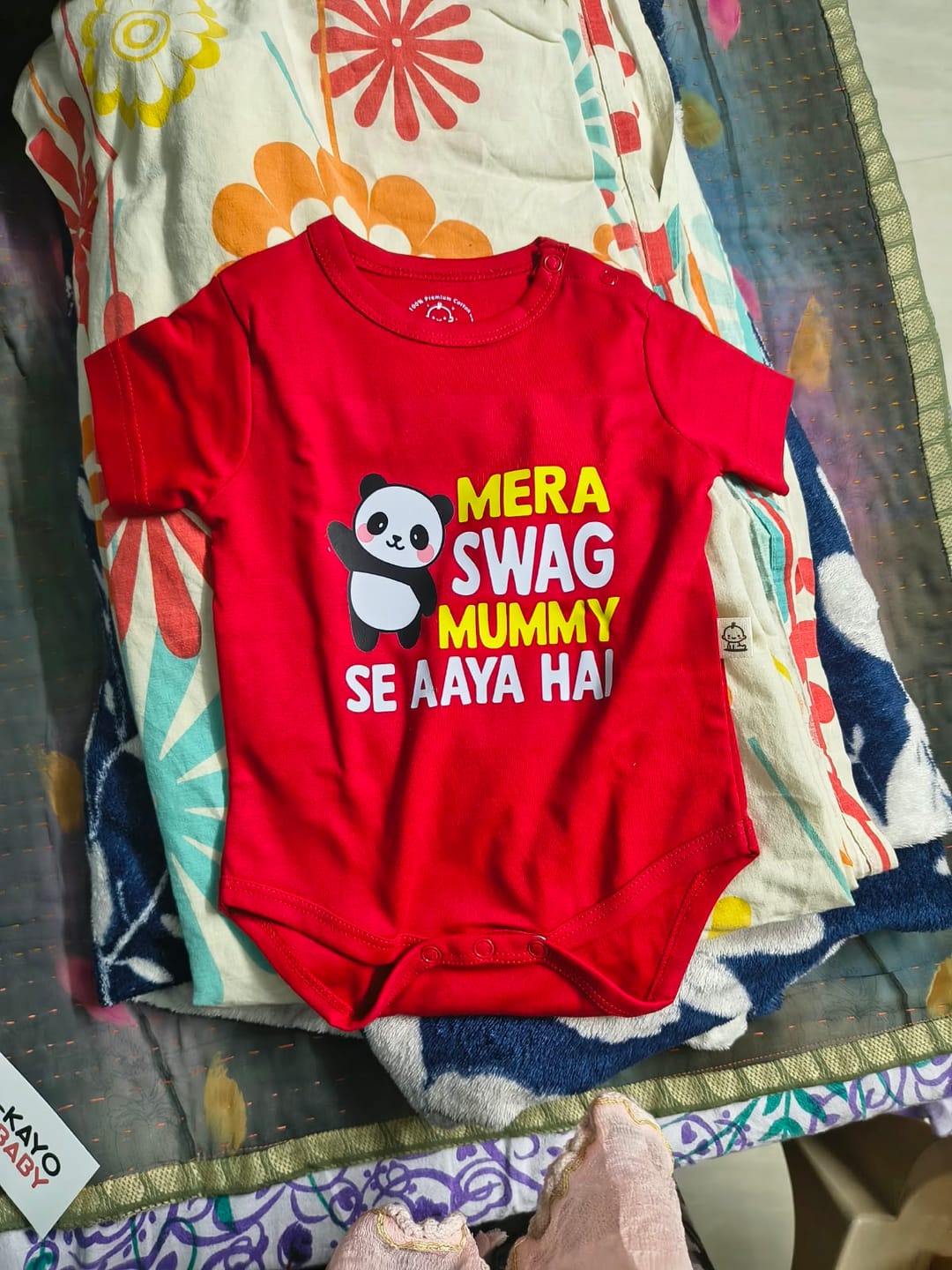 Customer photo review of Mera Swag Mummy Se Aaya Hai