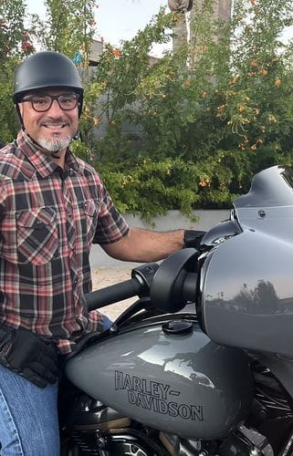 Customer photo review of Smallest Polo SOA  Half Helmet - Matte Black