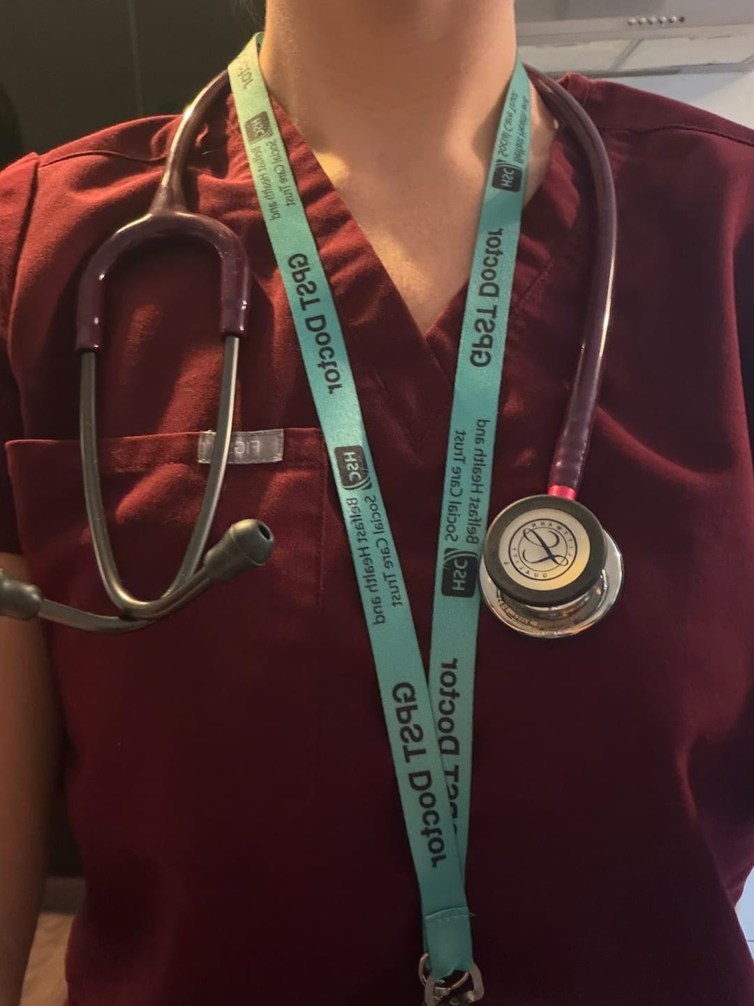 Customer photo review of Littmann Classic III Monitoring Stethoscope: Mirror & Plum - Pink Stem 5960