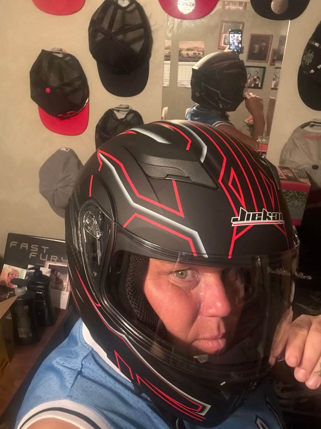 Customer photo review of R5 Modular Helmet - Bluetooth Headset