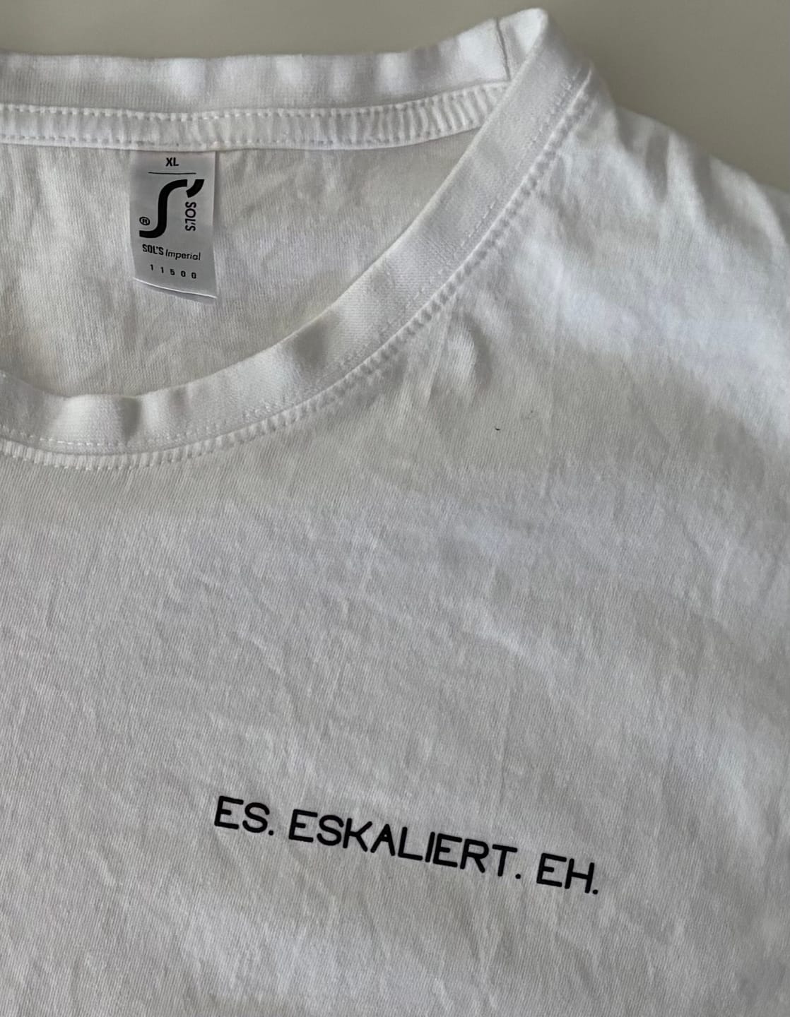 Customer photo review of ES. ESKALIERT. EH. - Herrenshirt