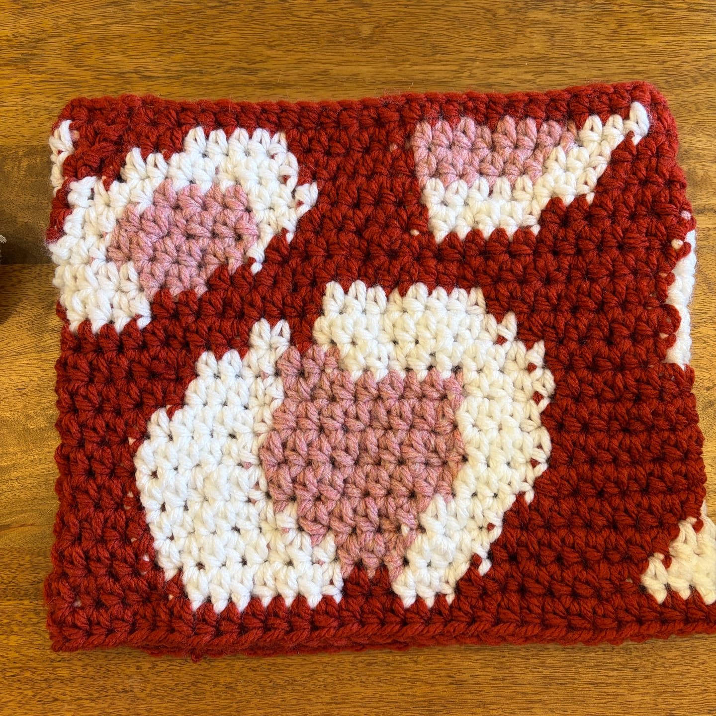 Customer photo review of Leopard Print Cowl Pattern