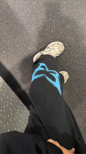 Customer photo review of NY Wide Leg Sweats