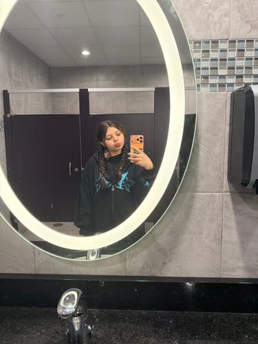 Customer photo review of NY Butterfly Zip-Up