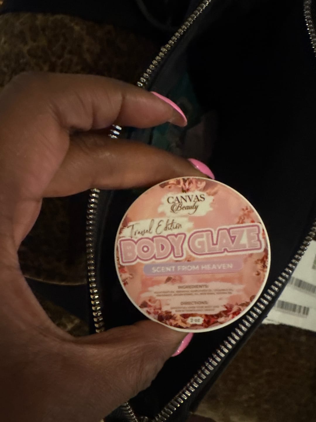 Customer photo review of (NEW) TRAVEL GLAZE: SCENT FROM HEAVEN