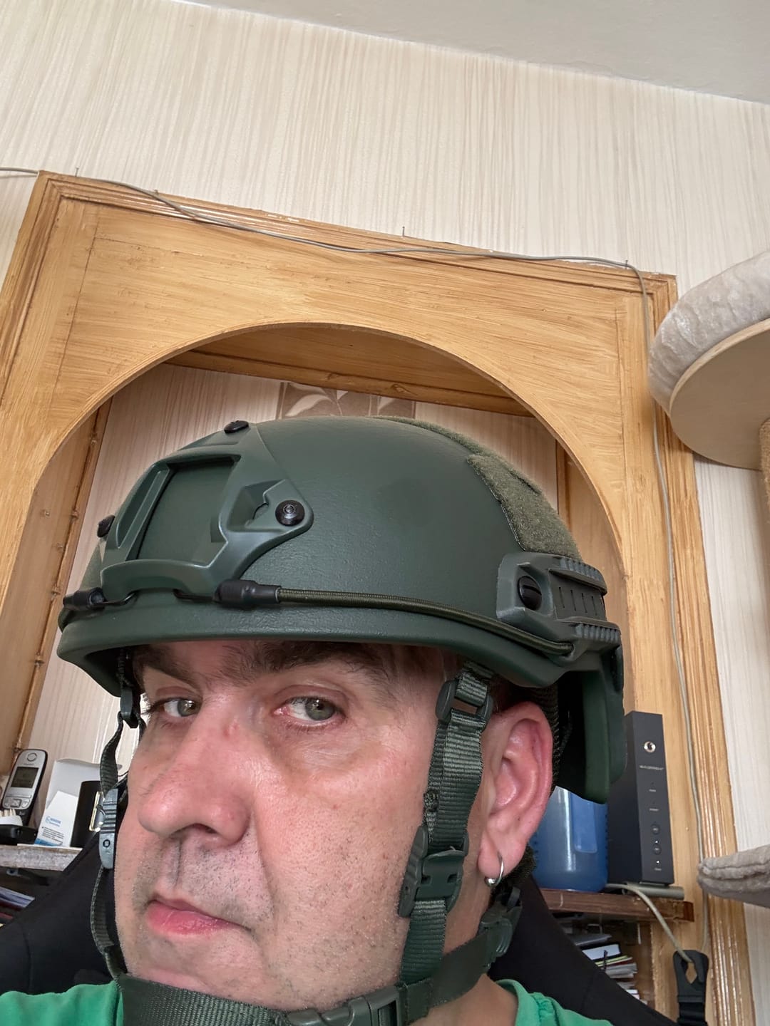Customer photo review of Housse de casque militaire