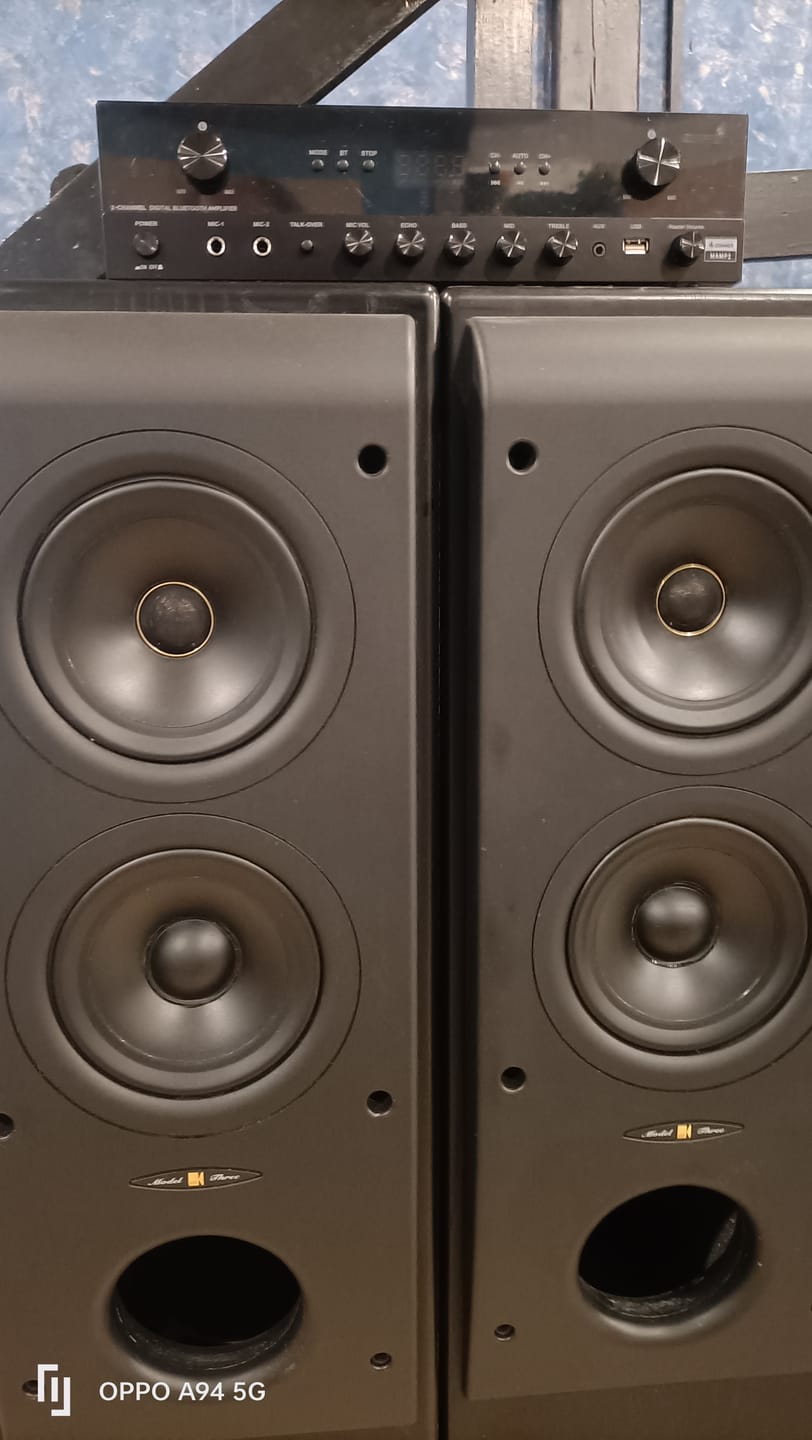 Customer photo review of Donner MAMP2 Puissant Amplificateur 2 Canaux