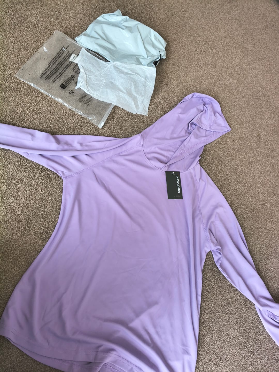 Customer photo review of Women's Sun Hoodie - UPF 50+ Lightweight Hooded UV Protection Top
