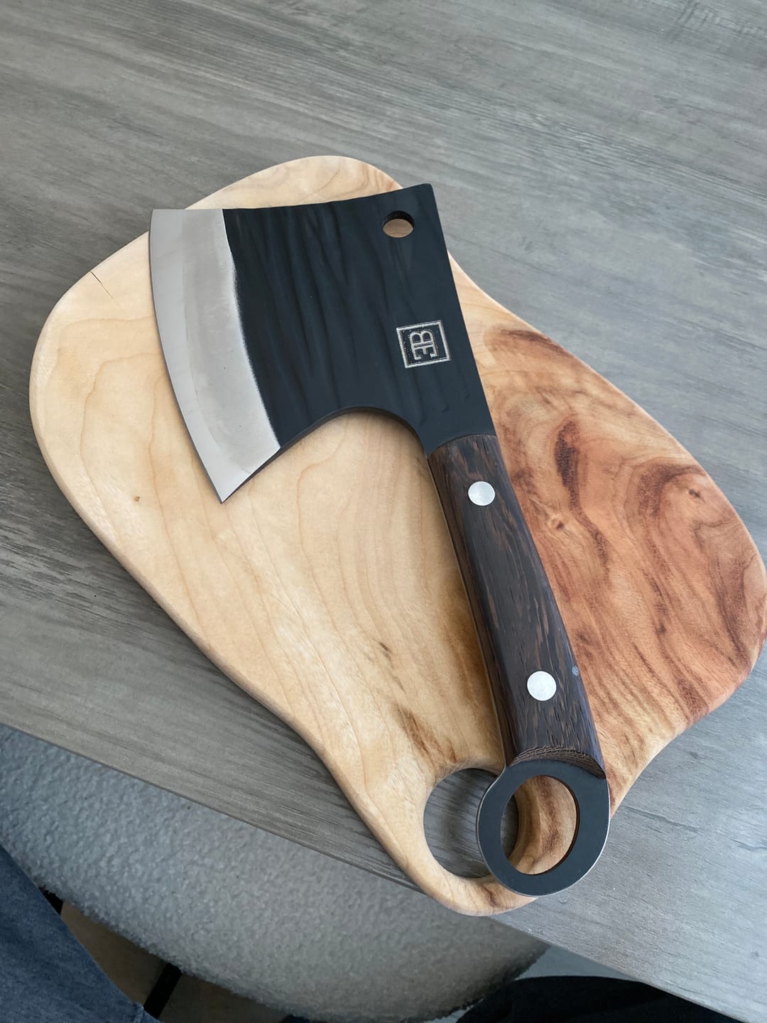Customer photo review of BRÜTEDGE™ BUTCHER KNIFE