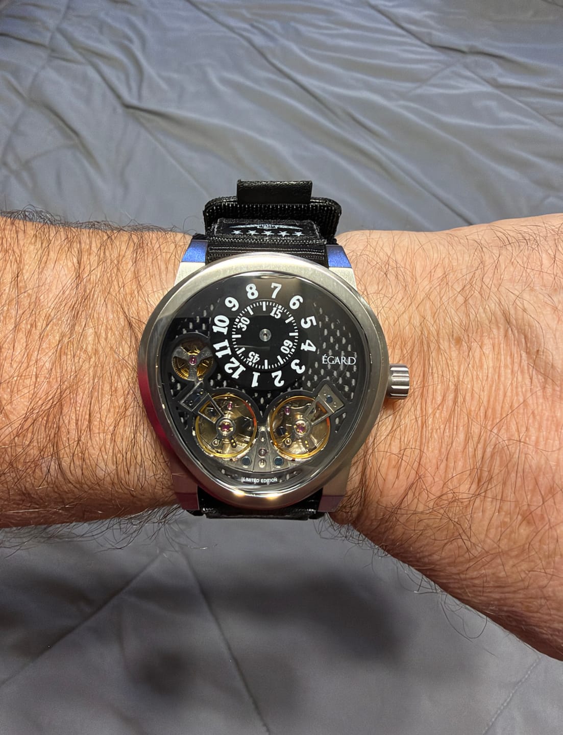 Customer photo review of Egard Quantus V3 Luxury Automatic Men's Watch – Sapphire Crystal & 316L Stainless Steel