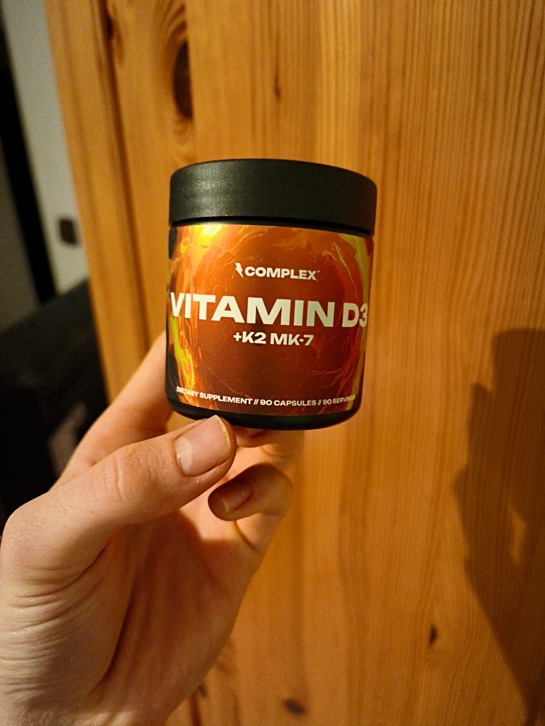 Customer photo review of Vitamin D3+K2 MK-7