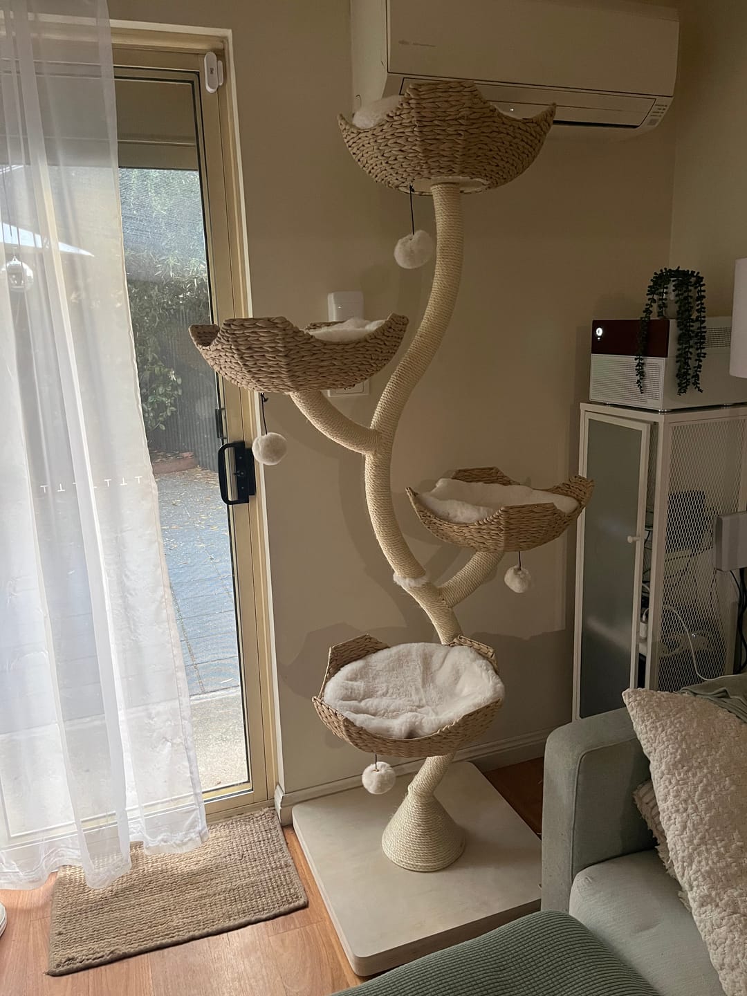 Customer photo review of MICHU Ivy 4-Tier Designer Cat Tree -Preorder