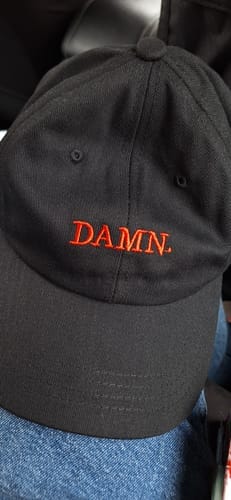 Customer photo review of Gorra Kendrick Lamar DAMN