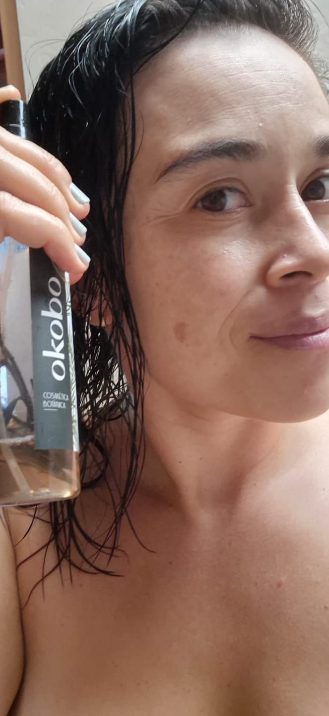 Customer photo review of KIT CAPILAR: Shampoo solido, Acondicionador Solido, Oleo Capilar y Tónico capilar