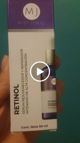 Customer photo review of Serum Facial Retinol 50ml