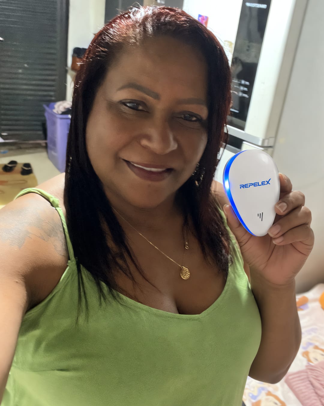Customer photo review of Repelex™–Repelente Ultrasónico de Plagas