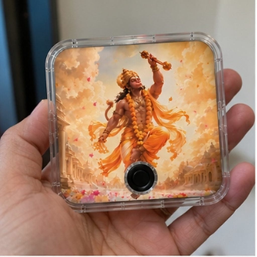 Customer photo review of Hanuman Chalisa Musical Magnet