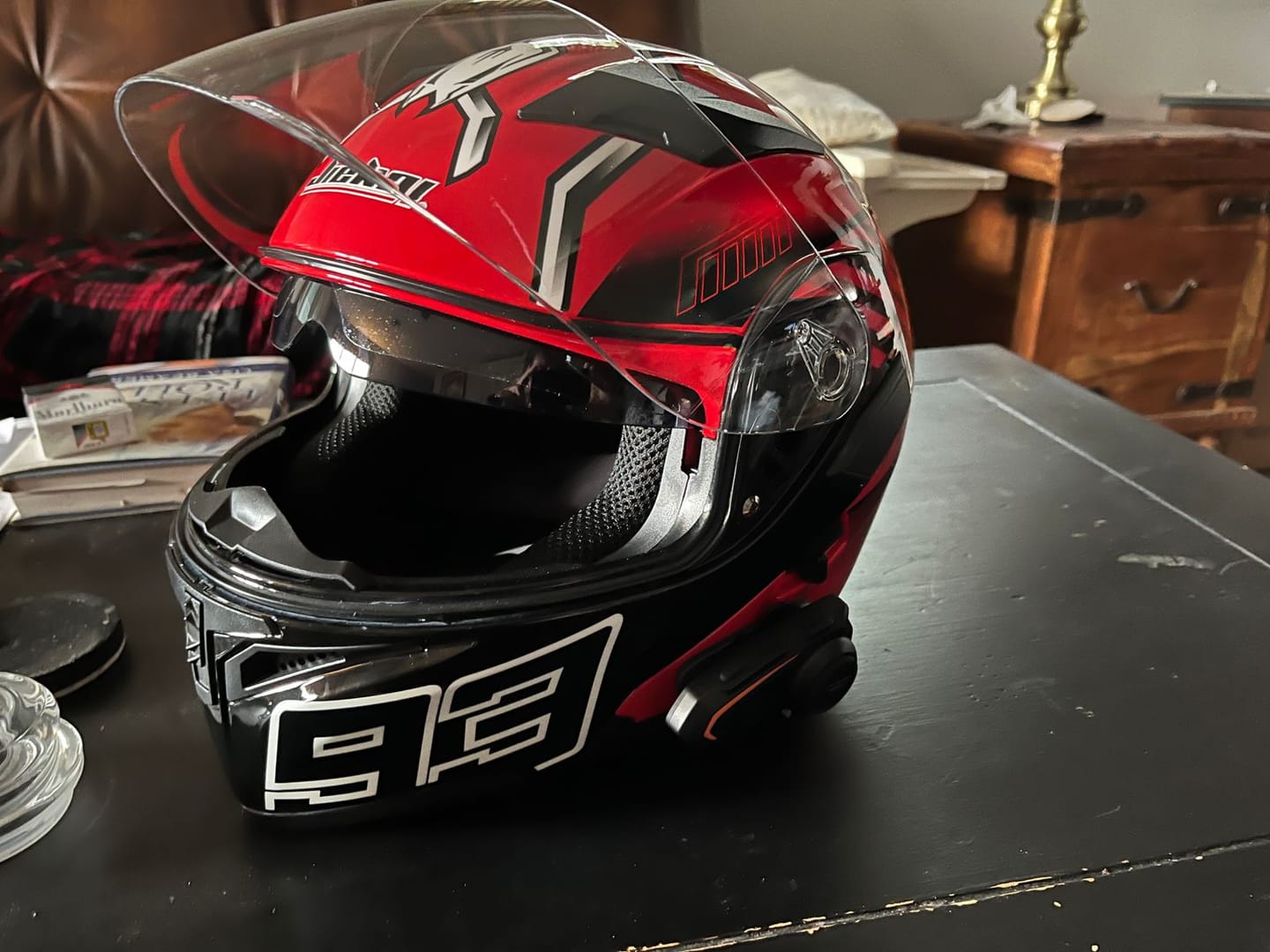 Customer photo review of R5 Modular Helmet - Bluetooth Headset