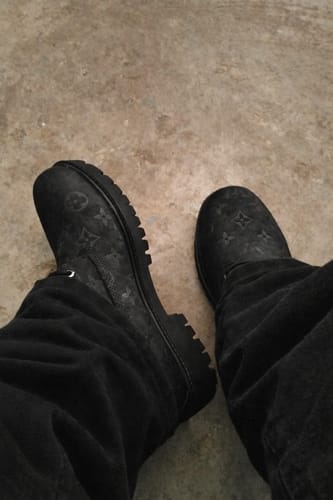 Customer photo review of Timberland Louis Vuitton Calidad 1:1