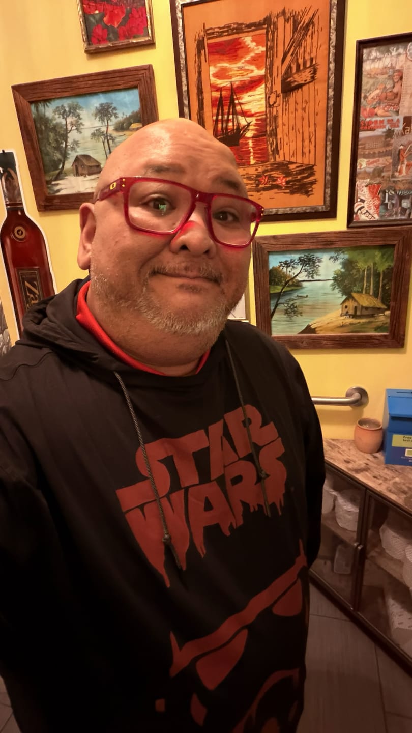 Customer photo review of Star Wars™ "Trooper Drip (Dark Side)" – Performance Hoodie