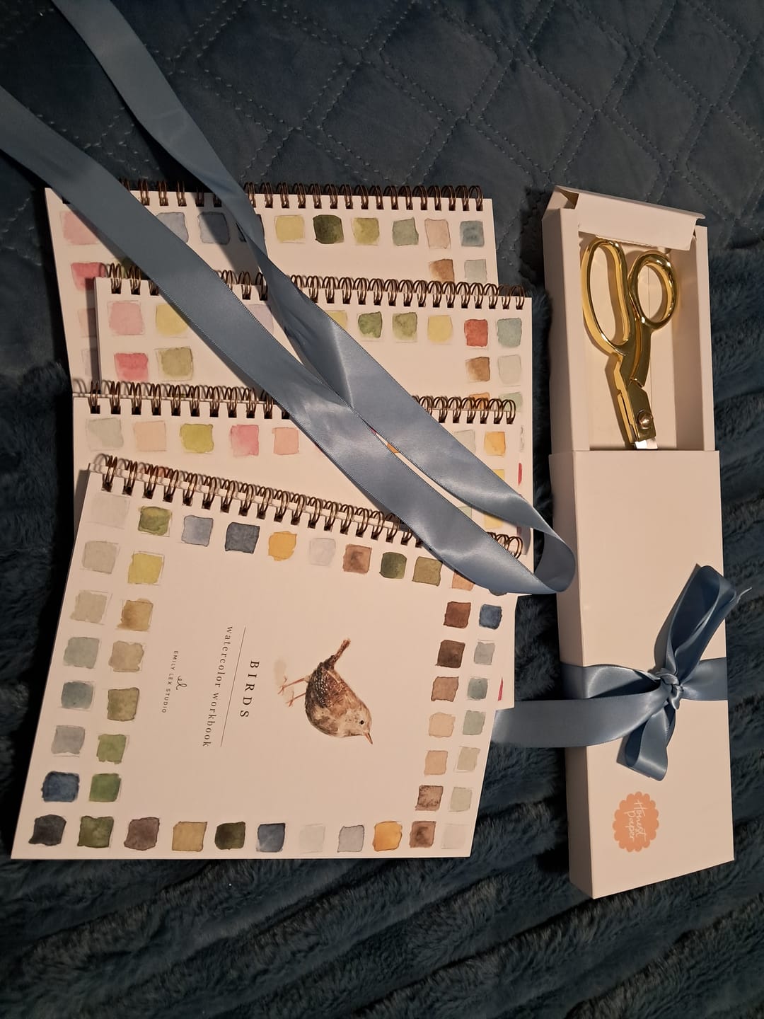 Customer photo review of Watercolour Workbook | 'Birds'