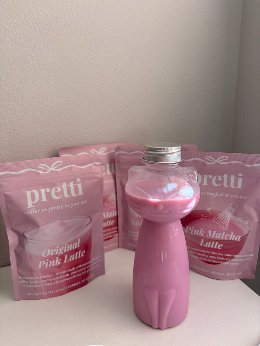 Customer photo review of Original Pink Latte