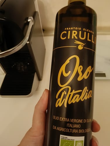Customer photo review of Offerta 1 Valigetta da 3 bottiglie di olio extravergine Biologico • 750ml