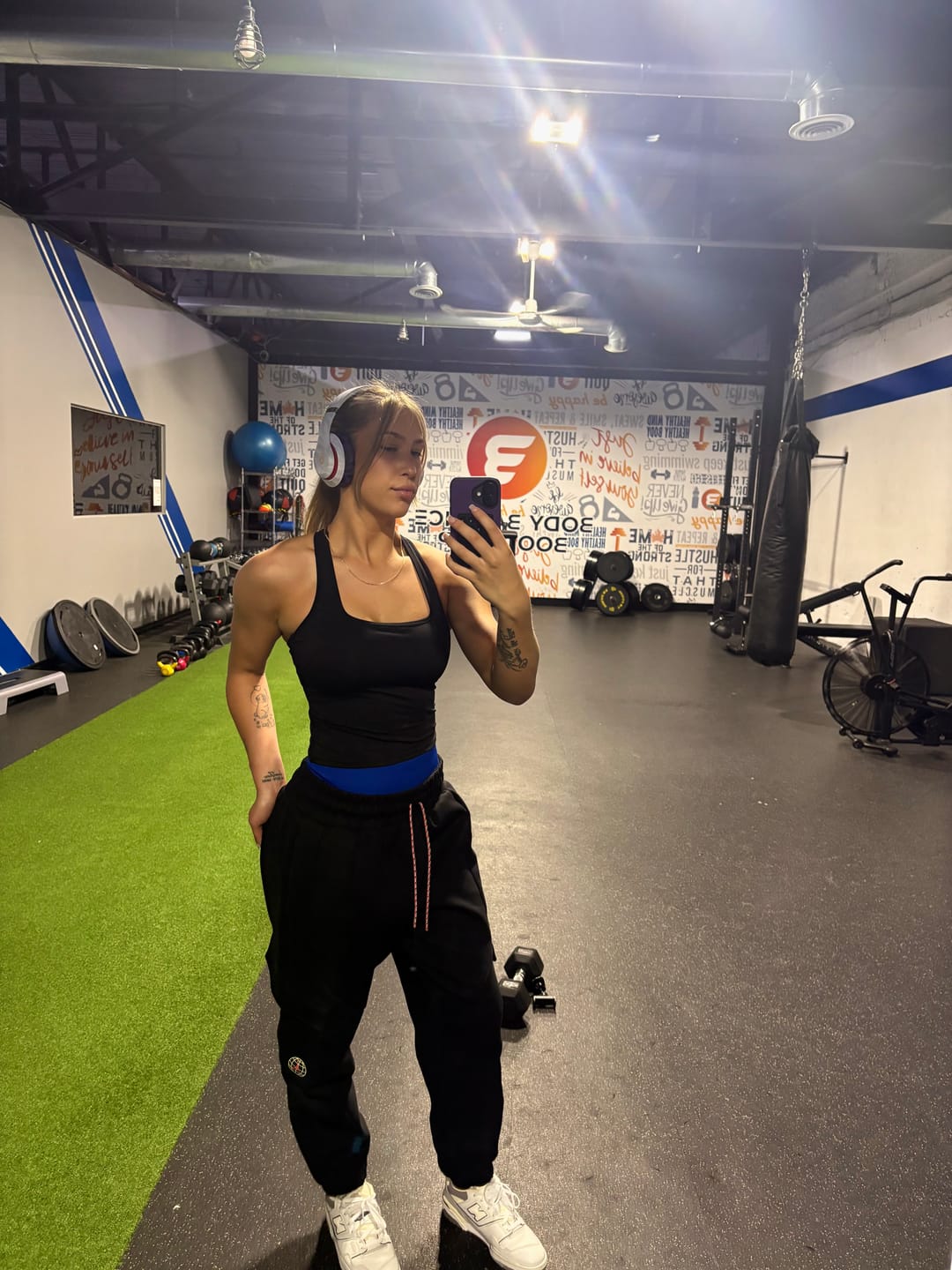 Customer photo review of Onyx Obsession Racer Back Top