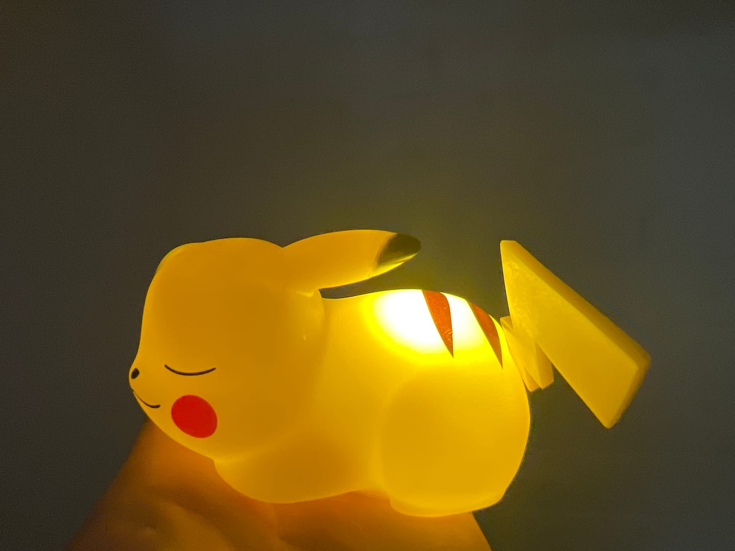 Customer photo review of Pikachu Night Light - The Perfect Gift for Pokémon Fans