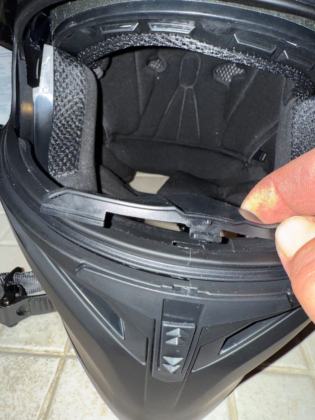 Customer photo review of K1 Modular Helmet - Bluetooth Headset