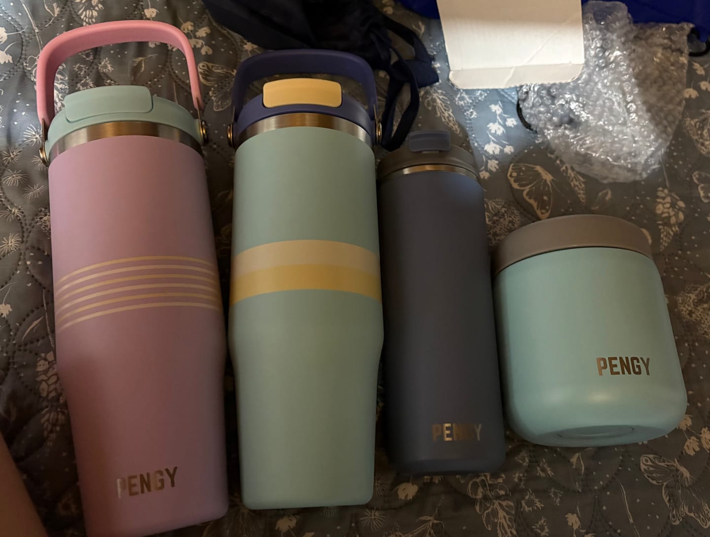 Customer photo review of Termo PENGY CUP Flex con Tapa Móvil Doble Función