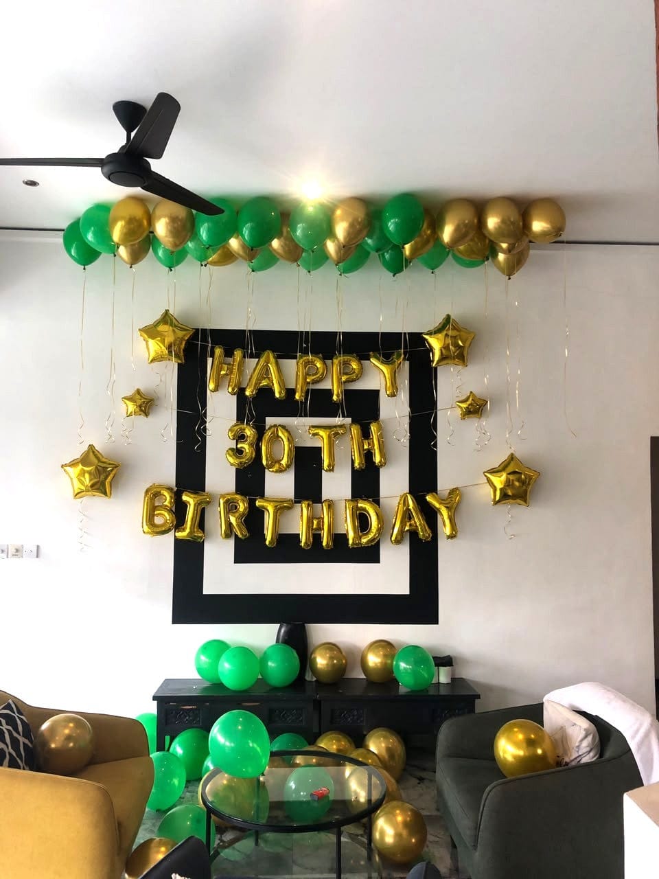 Customer photo review of 🎊 Indoor Room Decorations - Villa Room Setup