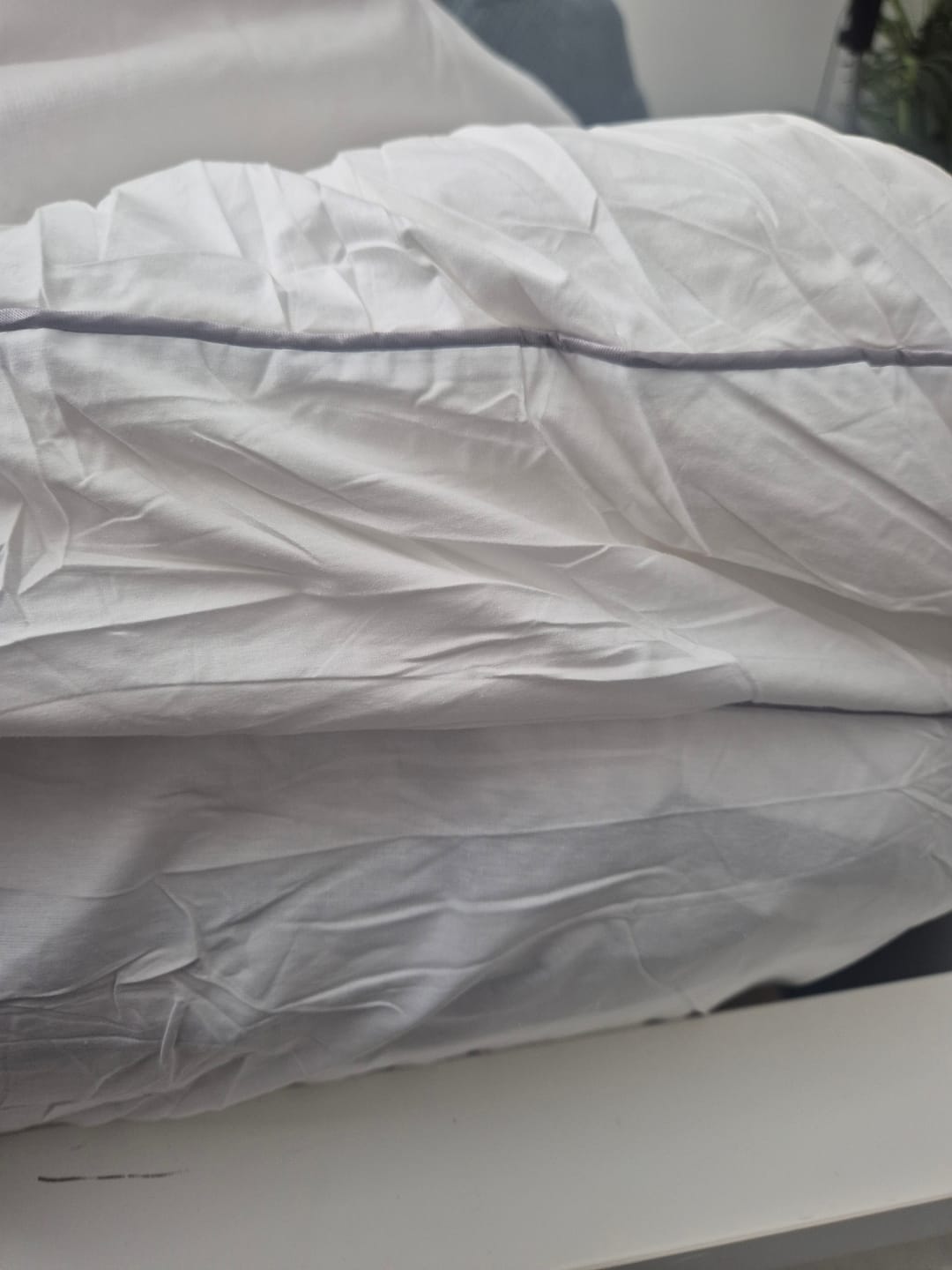 Customer photo review of Luxury Mattress Topper