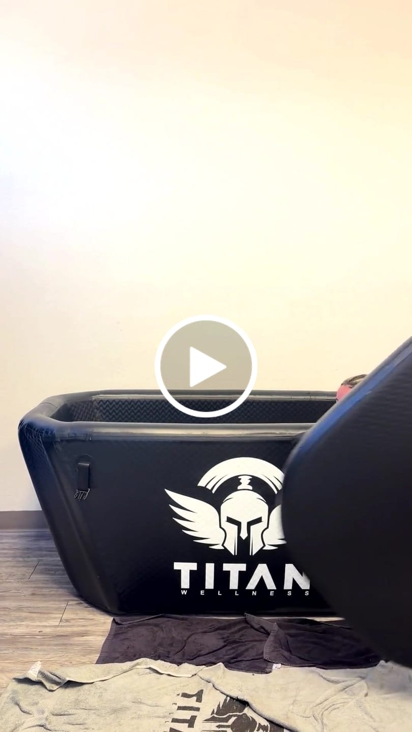 Customer video review of Midnight Black Triumph Cold Plunge Tub + Chiller Bundle