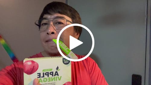 Customer video review of Taiso Apple Cider Vinegar
