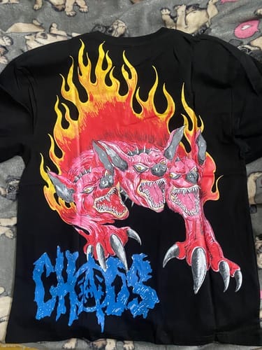 Customer photo review of Travis Scott Utopia x St Michael 1A Tee