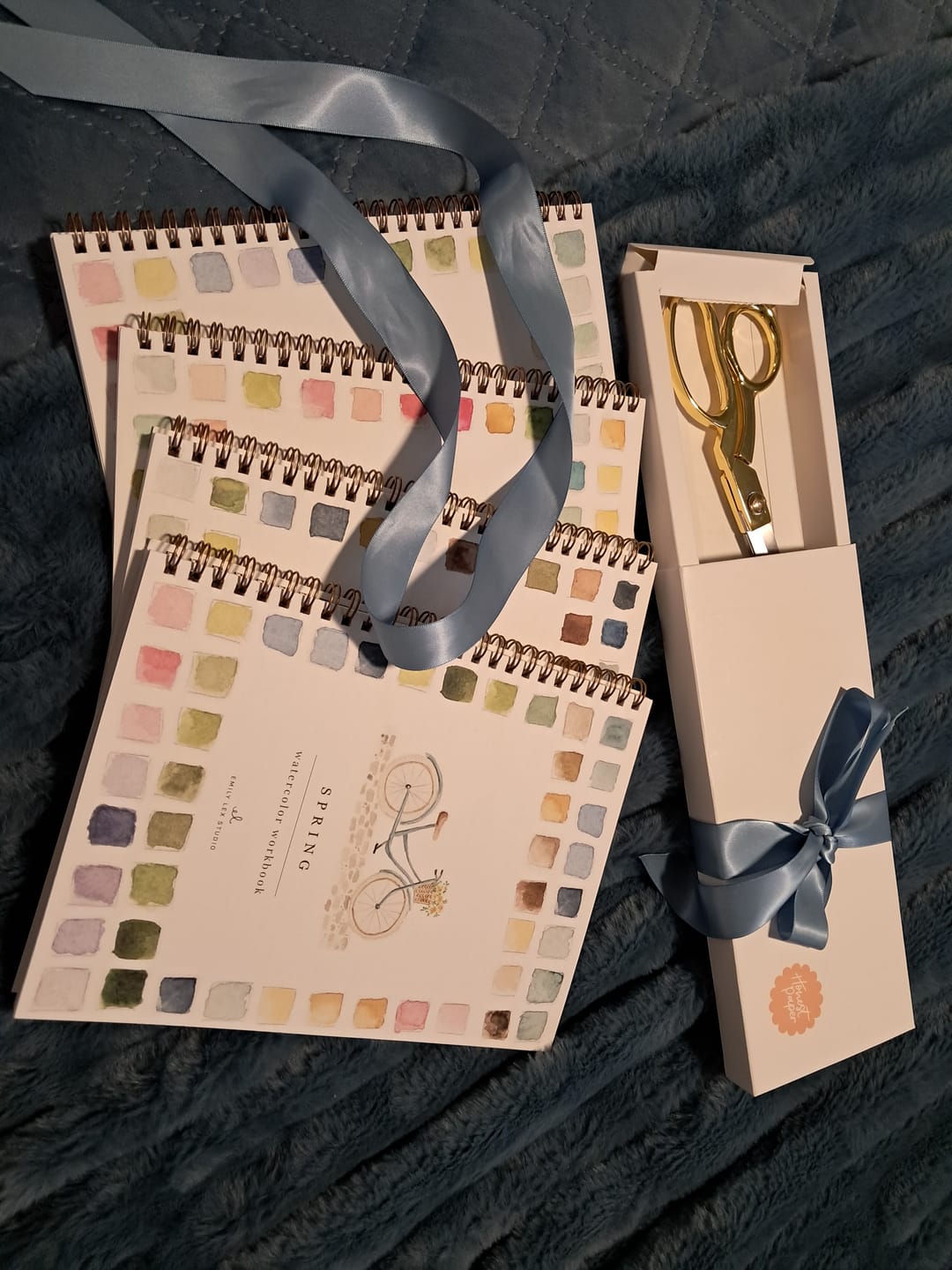 Customer photo review of Watercolour Workbook | 'Spring’
