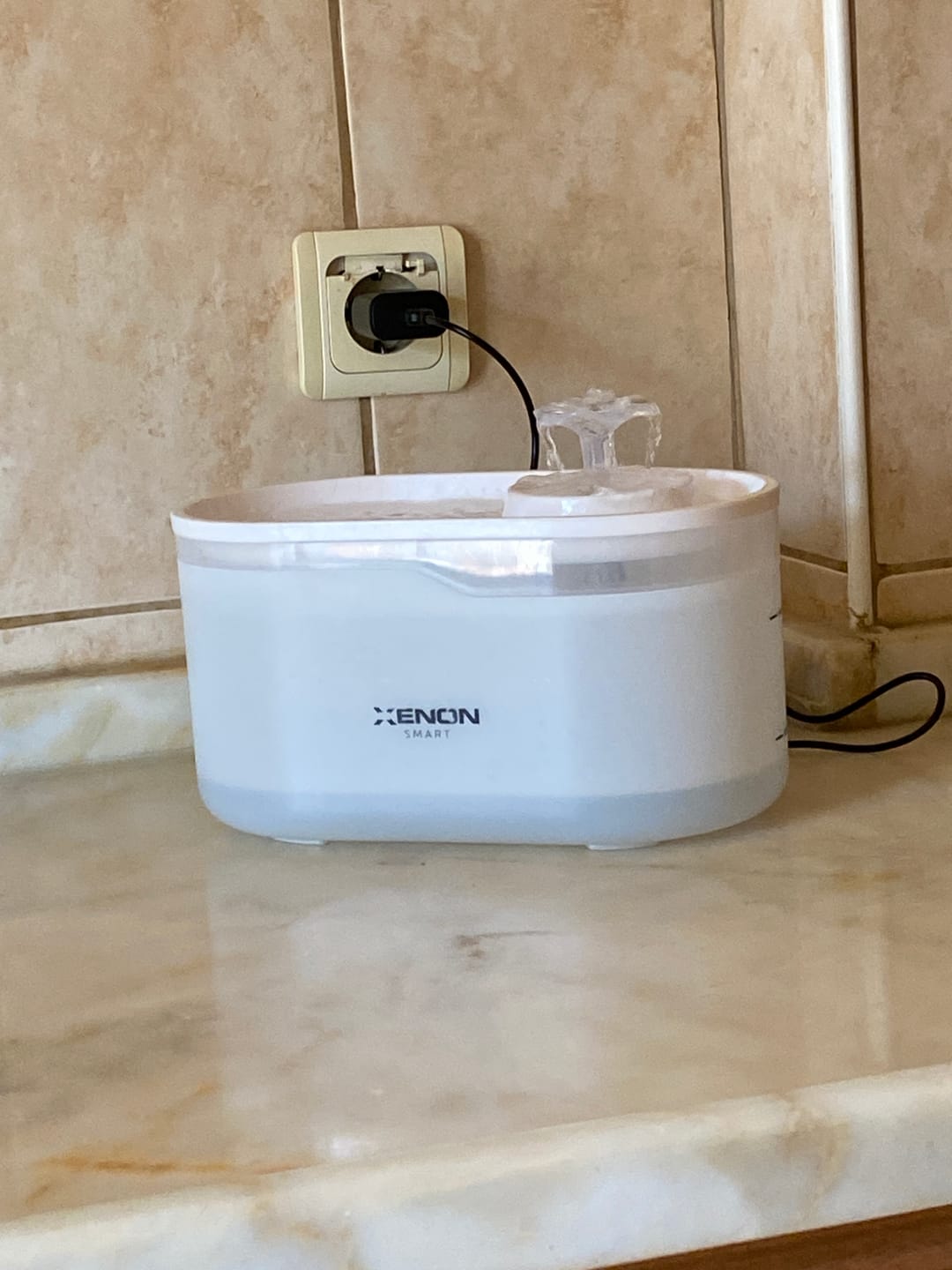 Customer photo review of Kedi Su Pınarı | Ultra Sessiz, Wifi, Akıllı, Otomatik, Su Çeşmesi (Şeffaf - X8650)