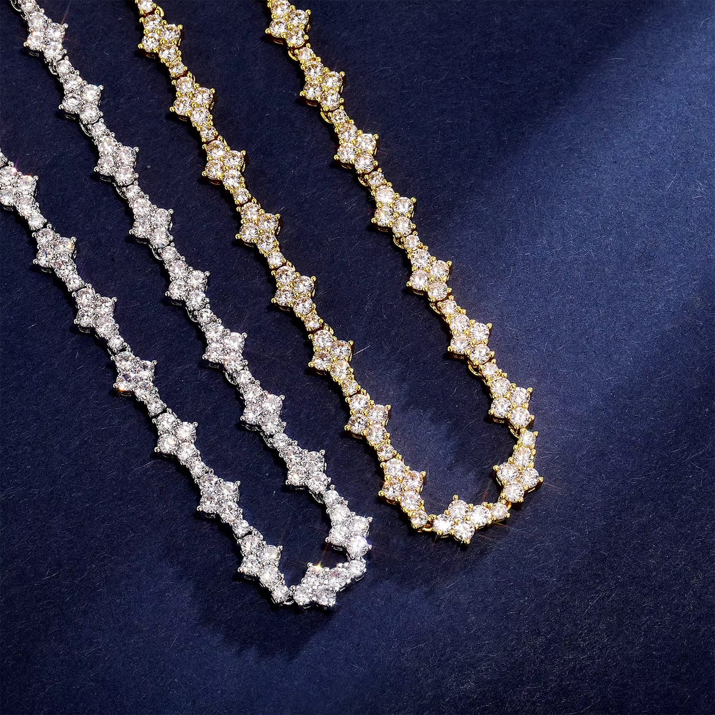 Customer photo review of DIAMOND DIVA NECKLACE SET