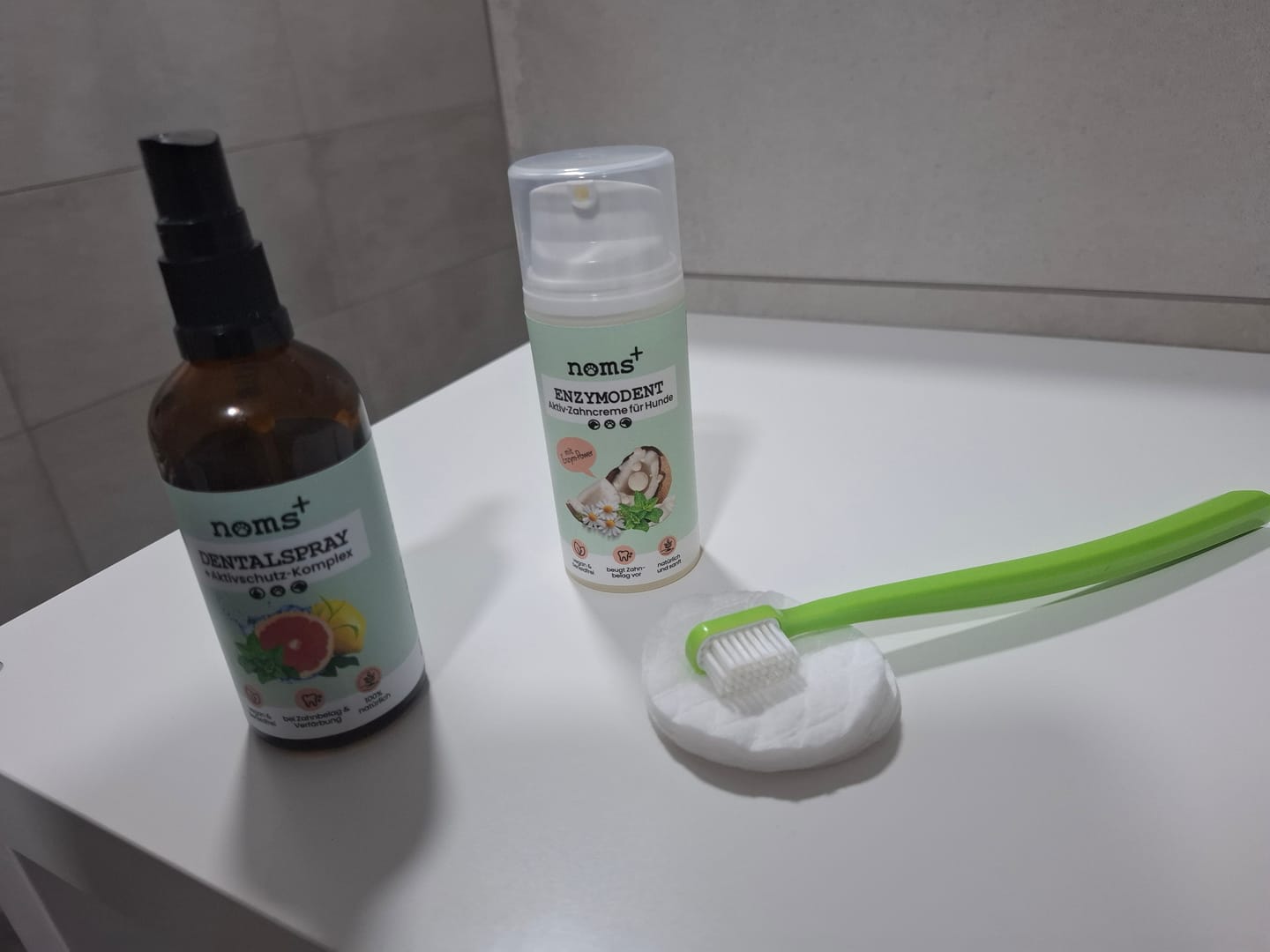 Customer photo review of Enzymodent Zahnpasta für Hunde
