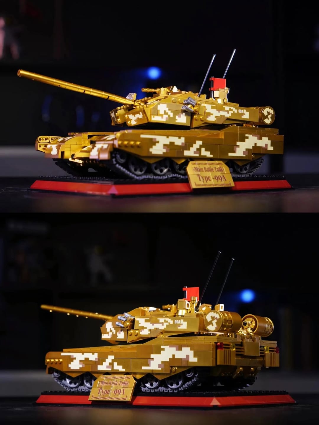 Customer photo review of Chrome Gold Edition MA1 Tank