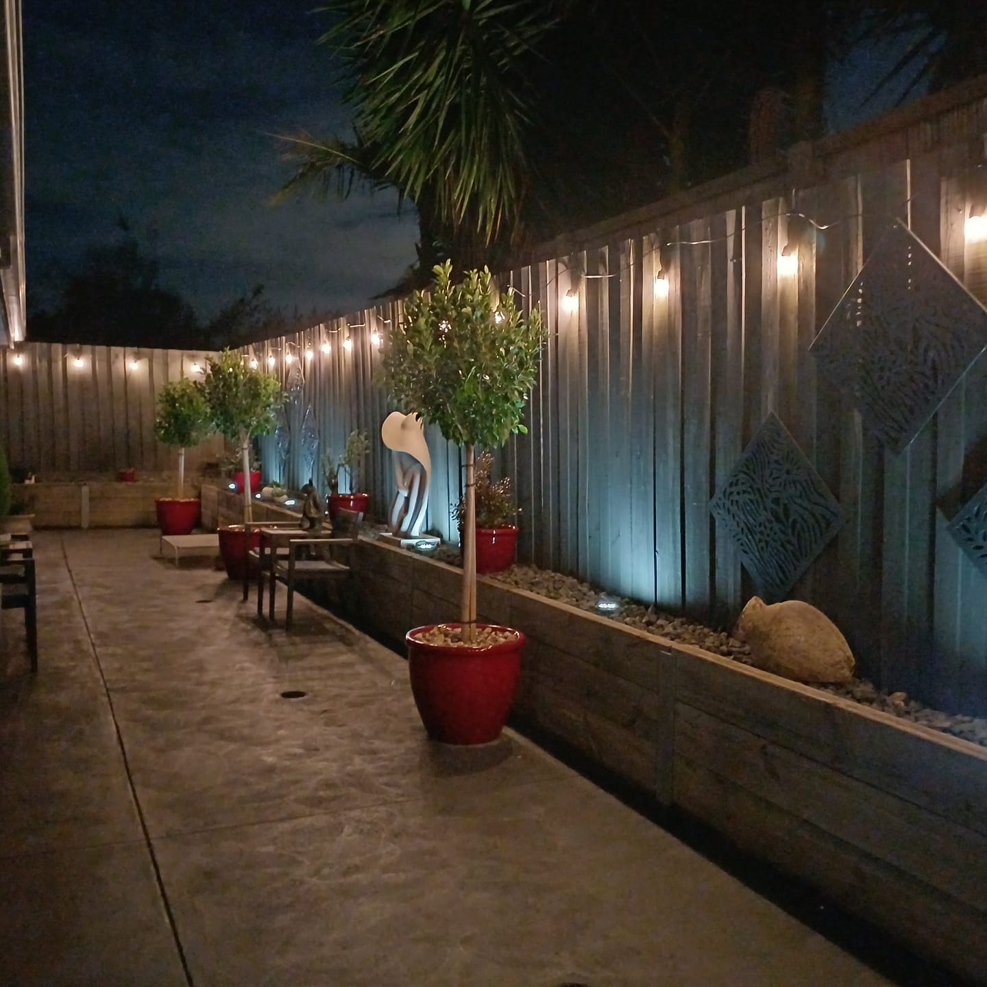 Customer photo review of SolaGarden™ Festoon Lights