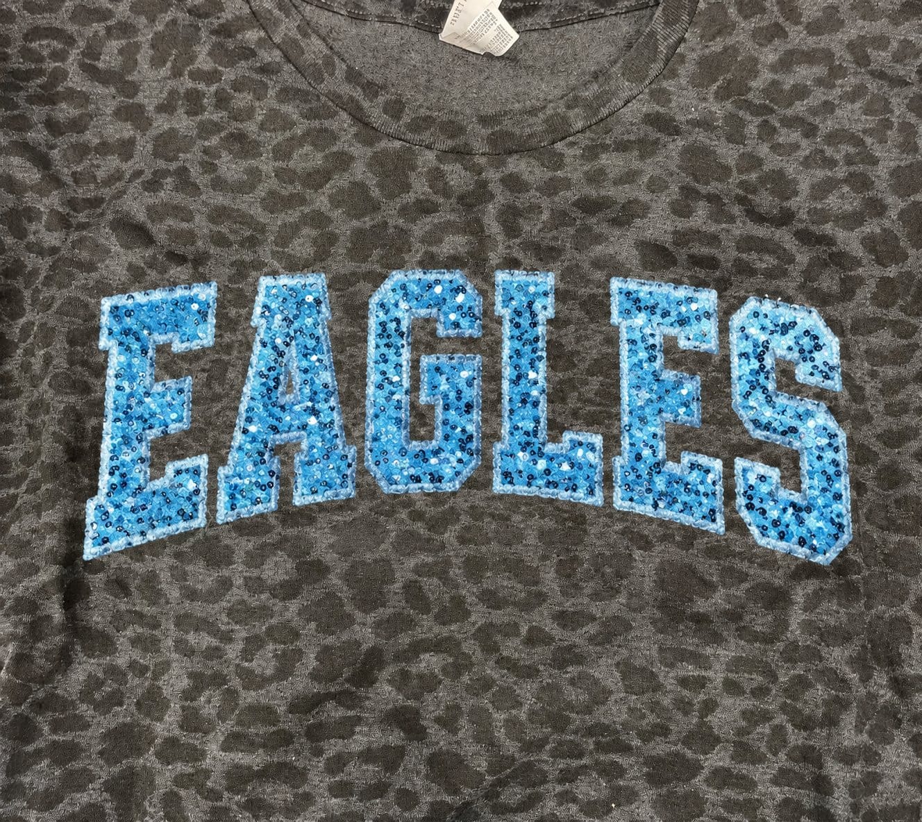 Customer photo review of Custom Sequin Baseball MAMA Sweatshirt Sports MAMA Sweatshirt – Personalized Glitter Letters Sweatshirt Vintage Style | Gifts for Sports Mom